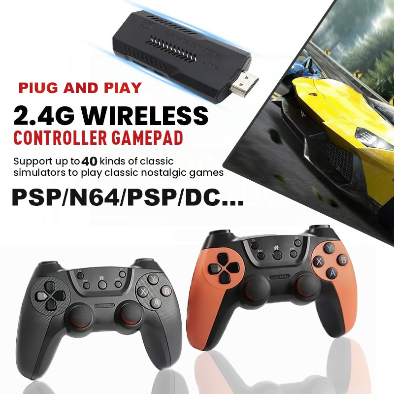 Retro Gaming N64 - Ретро-игровая консоль X2 Pro с перезаряжаемыми