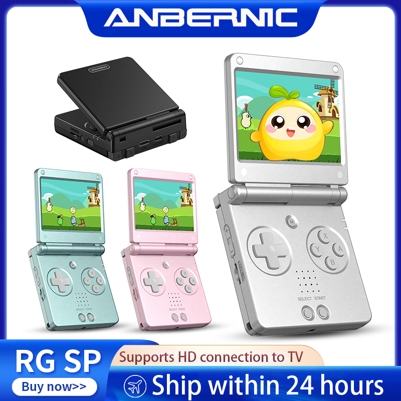Retro Gaming N64 - Портативная игровая консоль Anbernic RGSP Flip