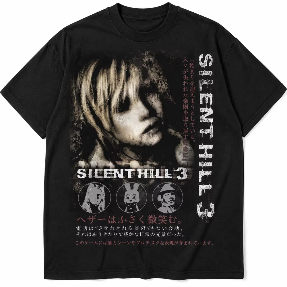 Футболка 2026 Silent Hill 3 дл – обзор и цена Retro Gaming T Shirt