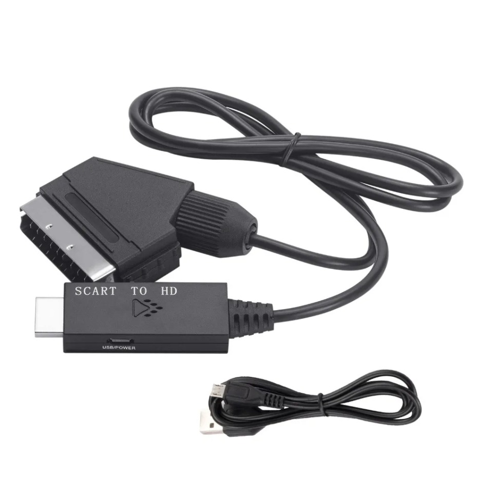 Адаптер-конвертер SCART в HDMI – обзор и цена Scart To Hdmi
