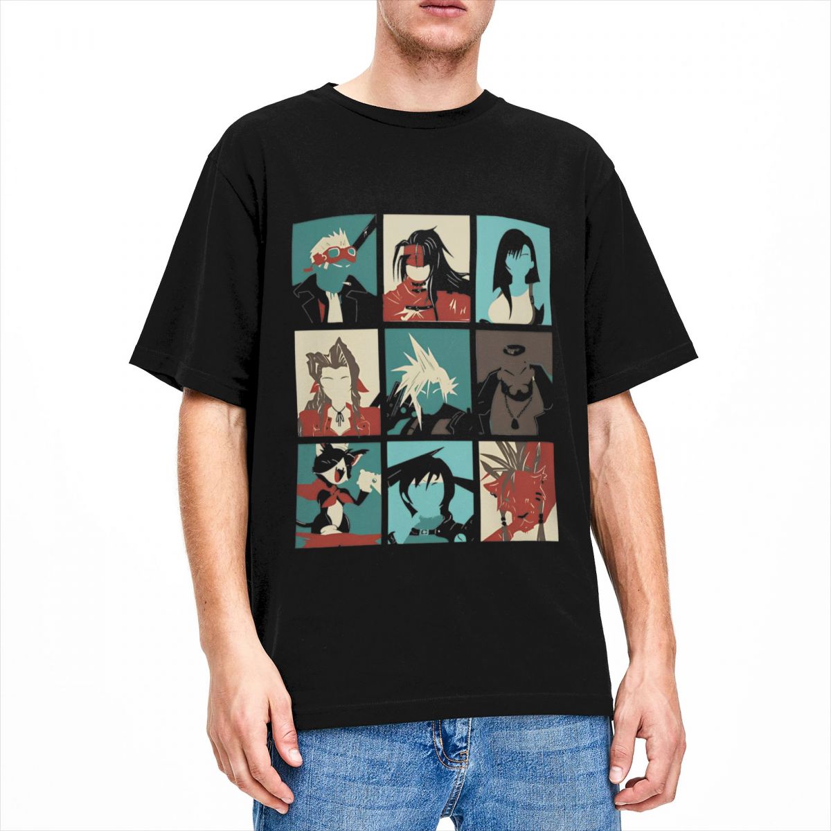 Футболка Фэнтези финал 7, мужс – обзор и цена Retro Gaming T Shirt