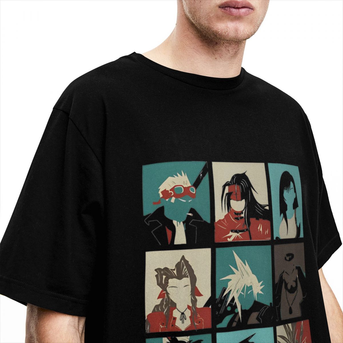 Футболка Фэнтези финал 7, мужс – обзор и цена Retro Gaming T Shirt