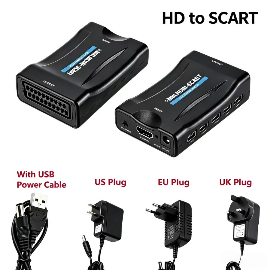 Конвертер-скалер HDMI 1080P в  – обзор и цена Scart To Hdmi